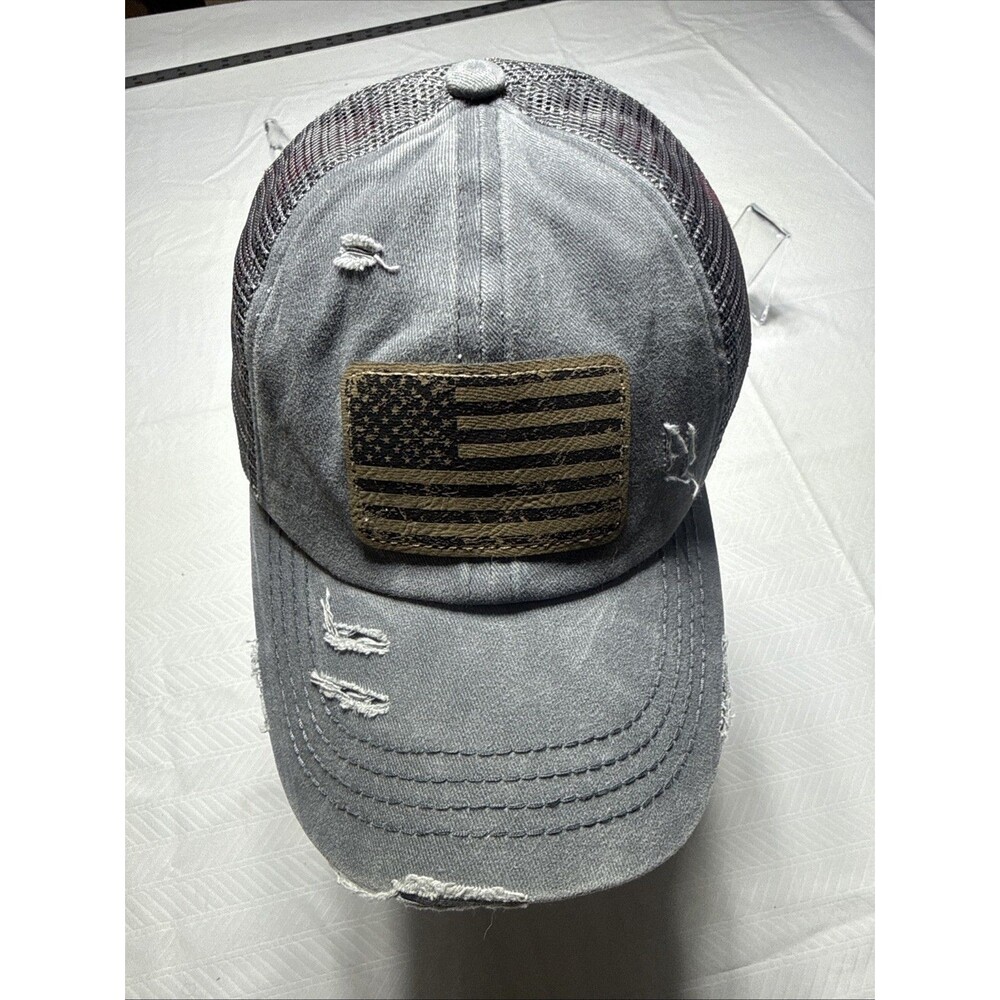 C.C Women’s Ponytail Baseball Hat Black BRAND NEW WITHOUT TAGS